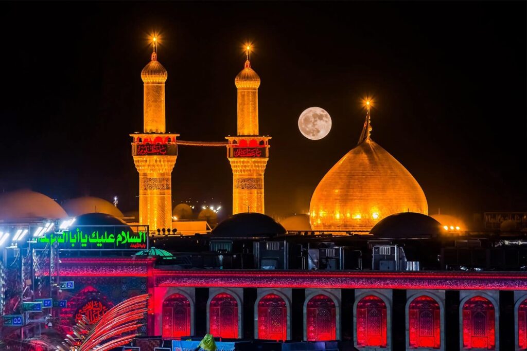 cérémonie du deuil d’Imam Hussein à Kerbala