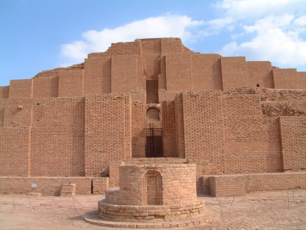 Tchoga zanbil complexe Elamite dans la province de Khouzestan de Iran