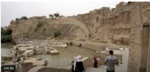 complexe hydraulique de Shushtar classé par l’UNESCO patrimoine de l’Humanité